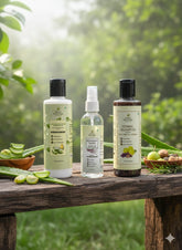 Shampoo, Conditioner and Rosemary Water Combo (Pack of 3)