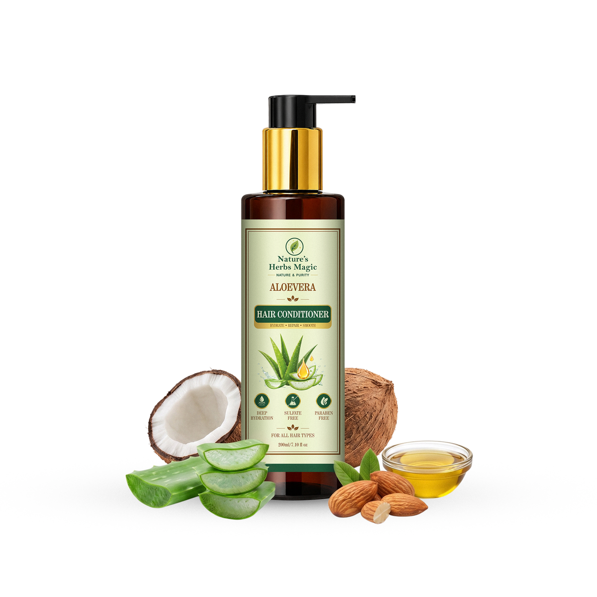 Repair and Shine Conditioner for Dry and Frizzy Hair 200ml
