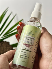 Pure Rosemary Water for healthy scalp and strong hairs