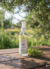 Pure Rosemary Water for healthy scalp and strong hairs